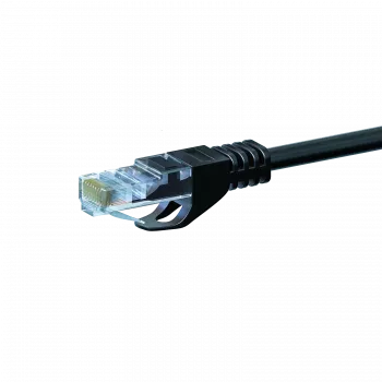 Cabo de rede DSIT CAT 5e U/UTP 5m preto CCA (DC-C50-050)