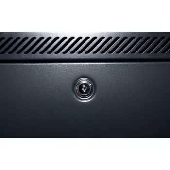 Armário de servidor de parede DSIT 15U com porta metálica 600x600x770mm preto