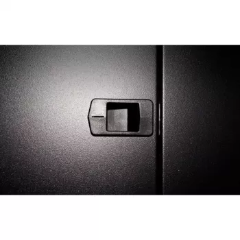 Armário de servidor de parede DSIT 15U com porta metálica 600x600x770mm preto