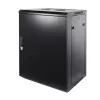 Armário de servidor de parede DSIT 15U com porta metálica 600x600x770mm preto
