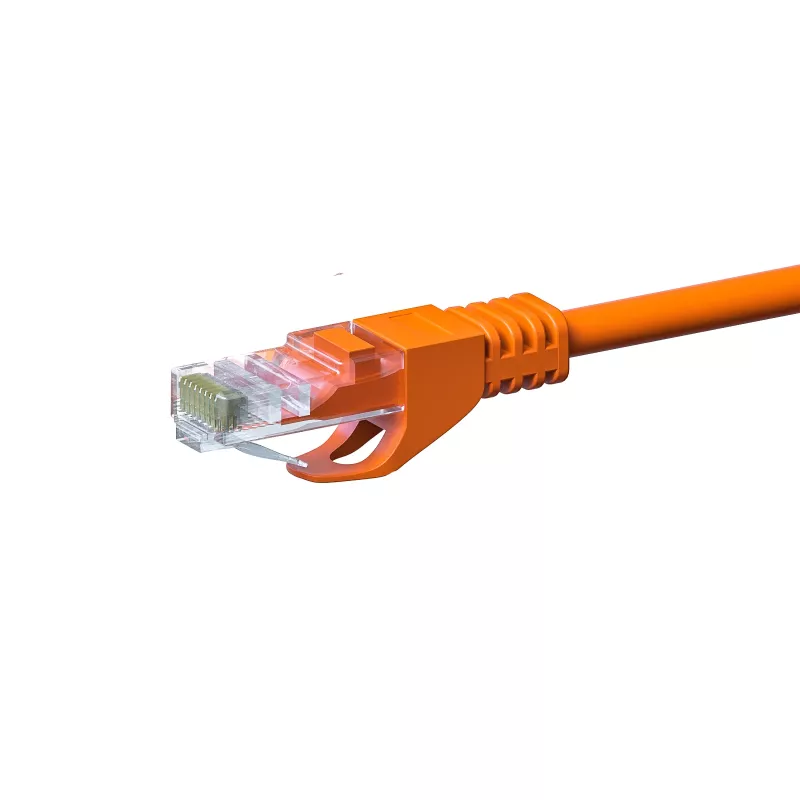 Cabo de rede DSIT CAT 5e U/UTP 10m laranja CCA