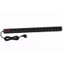 Unidade de distribuição de energia DSIT DS-15PDU vertical de 15 tomadas para rack, 230V 16A, tomadas Schuko, cabo de 2m, preto