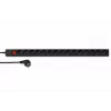 Unidade de distribuição de energia DSIT DS-15PDU vertical de 15 tomadas para rack, 230V 16A, tomadas Schuko, cabo de 2m, preto