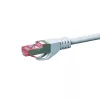 Cabo de rede DSIT CAT 6 S/FTP LSOH, 0,5 m, branco (DC-S62-005)