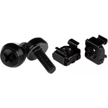 Conjunto de porcas gaiola DSIT M6 para montagem em rack 19