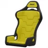 Assento de simulação Sabelt SRS-1, concha em fibra de vidro, acolchoado - Amarelo Racing
