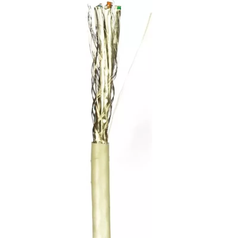 Cabo de instalação de rede DSIT DANICOM CAT6A S/FTP 305m LSZH Fca (DC-SFTP6A-305-FCA)