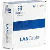 Rolo de cabo de rede DSIT CAT5e F/UTP 50m Solid Core CCA Cinzento (DC-FTP5CCA50S-GRY)