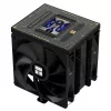 Arrefecedor de CPU a ar Thermalright Burst Assassin 120 Vision Black ARGB com ecrã TFT-LCD, 6 heatpipes, 220W TDP, ventoinha PWM de 120mm, Intel LGA1700/1200/115X/2011/2066, AMD AM5/AM4