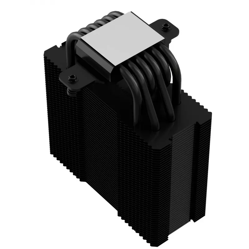 Arrefecedor de CPU a ar Thermalright Burst Assassin 120 Vision Black ARGB com ecrã TFT-LCD, 6 heatpipes, 220W TDP, ventoinha PWM de 120mm, Intel LGA1700/1200/115X/2011/2066, AMD AM5/AM4