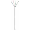 DSIT CAT6 cabo de rede U/UTP AWG 24/7 flexível 100 metros cinzento CCA