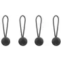 Peak Design V4 Anchor Connectors pack de 4 (preto) para correias de câmara