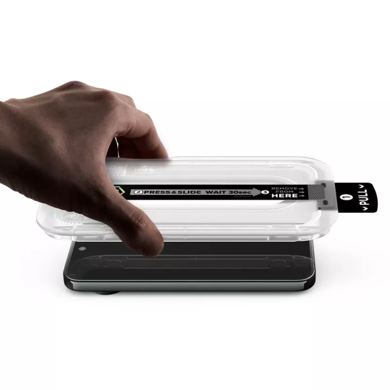 Spigen Glas.tR EZ Fit Pro AC pack de 2 protetores de ecrã em vidro temperado para Google Pixel 11 / Pixel 11 Pro - transparente