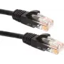 DSIT CAT6a cabo de rede 100% cobre - U/UTP - 3 metros - preto (DC-U6A0-030)