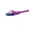 Cabo de rede patch DSIT CAT6a U/UTP 30m rosa, 100% cobre, 10Gbps, RJ45