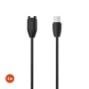 Cabo de carregamento FIXED USB-C para Garmin 2m preto - Forerunner Fenix Venu Vivoactive Instinct