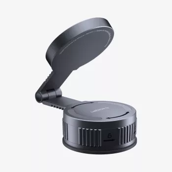 Suporte magnético para automóvel SPIGEN MFT35-1 OneTap Pro MagSafe para painel, para-brisas e ecrã, preto