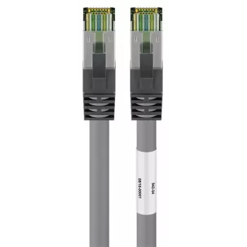 Cabo de rede DSIT RJ45 S/FTP PiMF CAT 8 cinzento 0,25 m