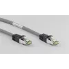 Cabo de rede DSIT RJ45 S/FTP PiMF CAT 8 cinzento 0,25 m