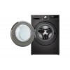 Máquina de lavar LG F2V7SLIM9B Slim-Fit 9kg com AI DD e vapor - branca