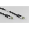 Cabo de rede DSIT RJ45 S/FTP PiMF CAT 8 preto 3m