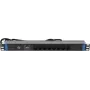 Régua de tomadas suíças DSIT DS-8PDU-CH-SPO 8 tomadas com proteção contra sobretensão e sobrecarga, cabo 1,8 m, preta
