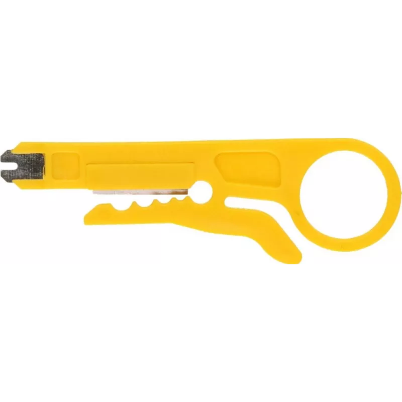 DSIT DC-PINCHER-CUT Alicate de descarnar automático com corta-cabos integrado, 0,2-6,0 mm² / 24-10 AWG, autoajustável, preto/vermelho