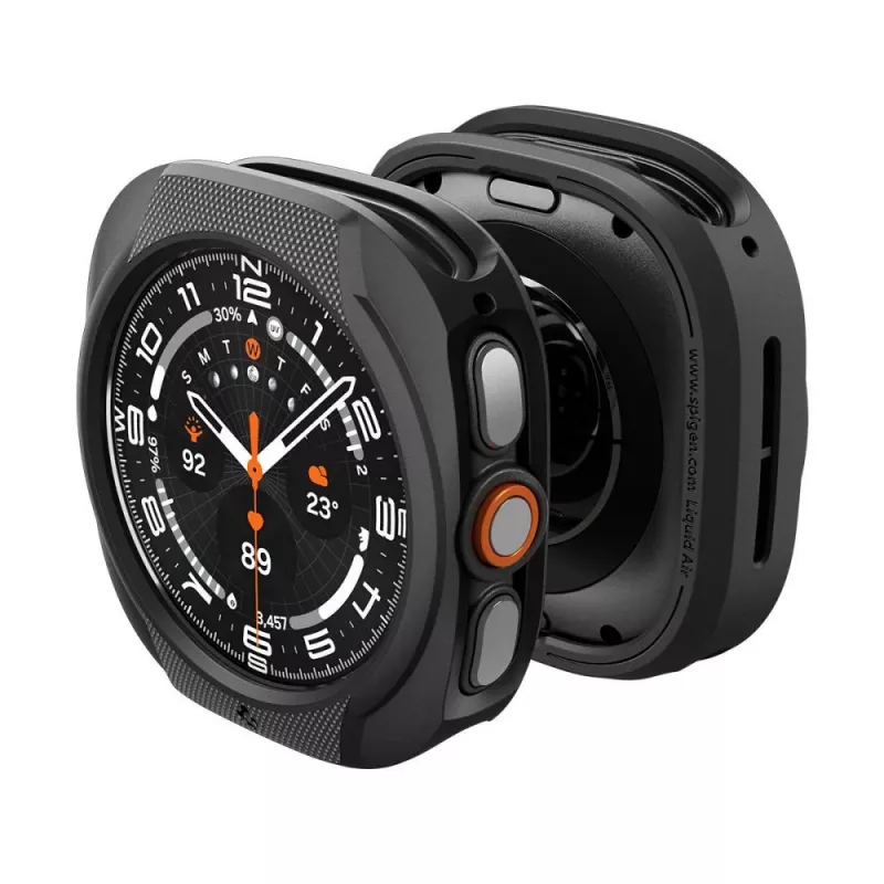 Capa Spigen Liquid Air para Samsung Galaxy Watch Ultra 2 2026 (47mm) - Preto mate