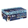Brit Delicate Fillets em molho para gatos adultos - carne e peixe variados, 36 x 85 g saquetas
