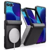 Capa Ringke Onyx Flap Magnetic MagSafe para Samsung Galaxy Z Flip 8 - Preto
