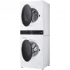 Máquina de lavar e secar roupa LG WashTower WT1210WWF com Wi-Fi 12kg com bomba de calor, branco