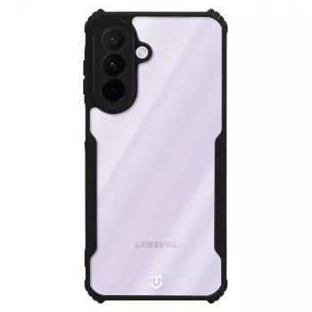 Capa traseira tática Quantum Stealth Samsung Galaxy A27 5G transparente/preto