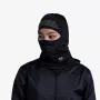 Balaclava BUFF DryFlx Pro - Preto, elástica 4 direções sem costuras, térmica, refletora