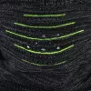Balaclava BUFF DryFlx Pro - Preto, elástica 4 direções sem costuras, térmica, refletora
