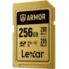Lexar Professional ARMOR GOLD SDXC UHS-II cartão de memória, 256 GB, V60 (LSDAMGL256G-RNNNG)