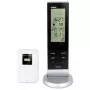 Estação meteorológica sem fios Alecto WS-1150 com sensor exterior, Preto/Prateado