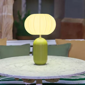 Candeeiro de mesa New Garden RACHEL 45, Verde-azeitona (LUMRCH045OLSWNW)