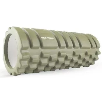 Rolo de massagem miofascial Tunturi Yoga Grid 33 cm Verde