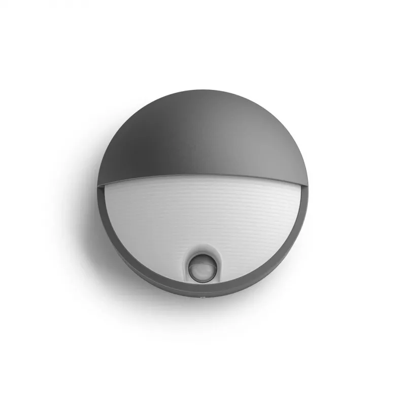 Candeeiro de parede exterior Philips Capricorn 1x6,5W LED Antracite IP44