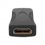 Vivanco VVVHDMIADFFG Adaptador de acoplamento HDMI fêmea a fêmea 4K 60Hz 18Gbps preto