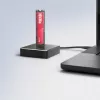 AXAGON ADSA-M2C11 Estação de acoplamento USB-C 10Gbps para um SSD M.2 NVMe ou SATA