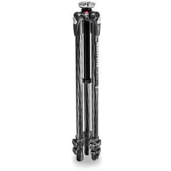 Pernas de tripé Manfrotto MT290XTC3 em fibra de carbono - 3 segmentos, fechos flip, carga útil 5 kg