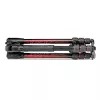 Tripé de viagem Manfrotto MKBFRTA4RD-BH Befree de alumínio de 4 secções com cabeça de esfera, vermelho