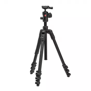 Tripé Manfrotto Befree de alumínio de 4 secções com cabeça de esfera 494 (MKBFRLA4FB-BH)