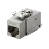 DS-IT CAT6 STP Keystone Jack Toolless RJ45 Módulo