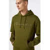 Champion Sweatshirt com capuz homem verde-azeitona 220271 GS585 XL