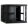 Armário de servidor reversível de montagem na parede DSIT DS6609-DOUBLE com porta de vidro, 600 mm de largura