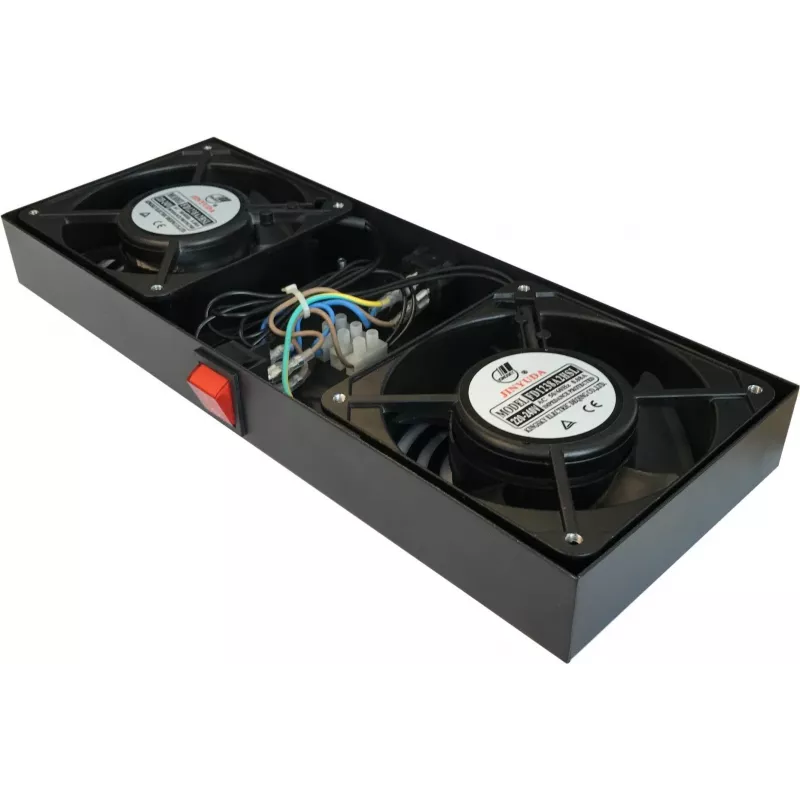 DS-IT Unidade de ventilação de parede com termostato para armários de rede (DS-FT-Wall)