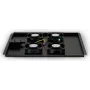 DSIT DS-FT80 Unidade de arrefecimento de rack de servidor com 4 ventoinhas e termostato para armários de 800 mm de profundidade, 1U, 230V, preto