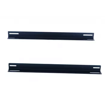 DSIT Conjunto de cantoneiras em L de 2 peças para racks de servidor de 800 mm de profundidade